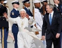Le pape reçu en grande pompe à la Maison Blanche Le pape reçu en grande pompe à la Maison Blanche