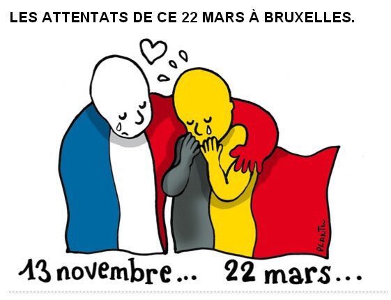 Appels à l'unité après les attentats de Bruxelles qui ont visé "l'Europe" et ses valeurs