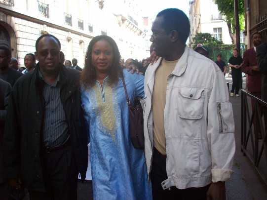 Manifestation du 26 avril 2008 à Paris à l'appel de l'AVOMM, AFMAF, OCVIDH, FLAM  