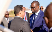 Ousmane Sonko accueille le premier ministre de la Mauritanie, M. Moctar Ould DJAY Ousmane Sonko accueille le premier ministre de la Mauritanie, M. Moctar Ould DJAY