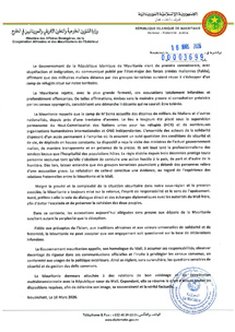 Mauritanie–Mali : Nouakchott rejette des accusations sur la présence de militaires maliens au camp de M’Berra Mauritanie–Mali : Nouakchott rejette des accusations sur la présence de militaires maliens au camp de M’Berra