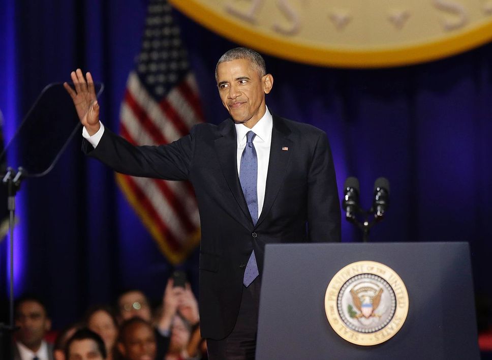 Barack Obama bouleverse Chicago pour son discours d’adieu Barack Obama bouleverse Chicago pour son discours d’adieu