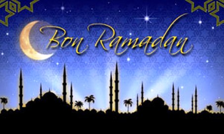 Bon Ramadan aux militants de l'AVOMM et à la Oumma Islamique.
