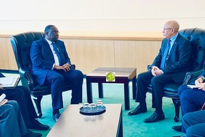 Le Président de la République s’entretient à New York avec son homologue sénégalais