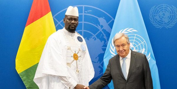 « L’Afrique de papa, c’est terminé » : à l’ONU, Mamadi Doumbouya fait le show