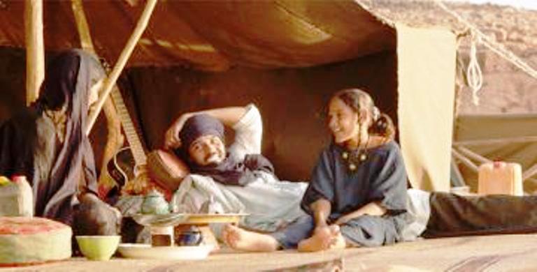 Projection de Timbuktu à la Halle de la Gombe
