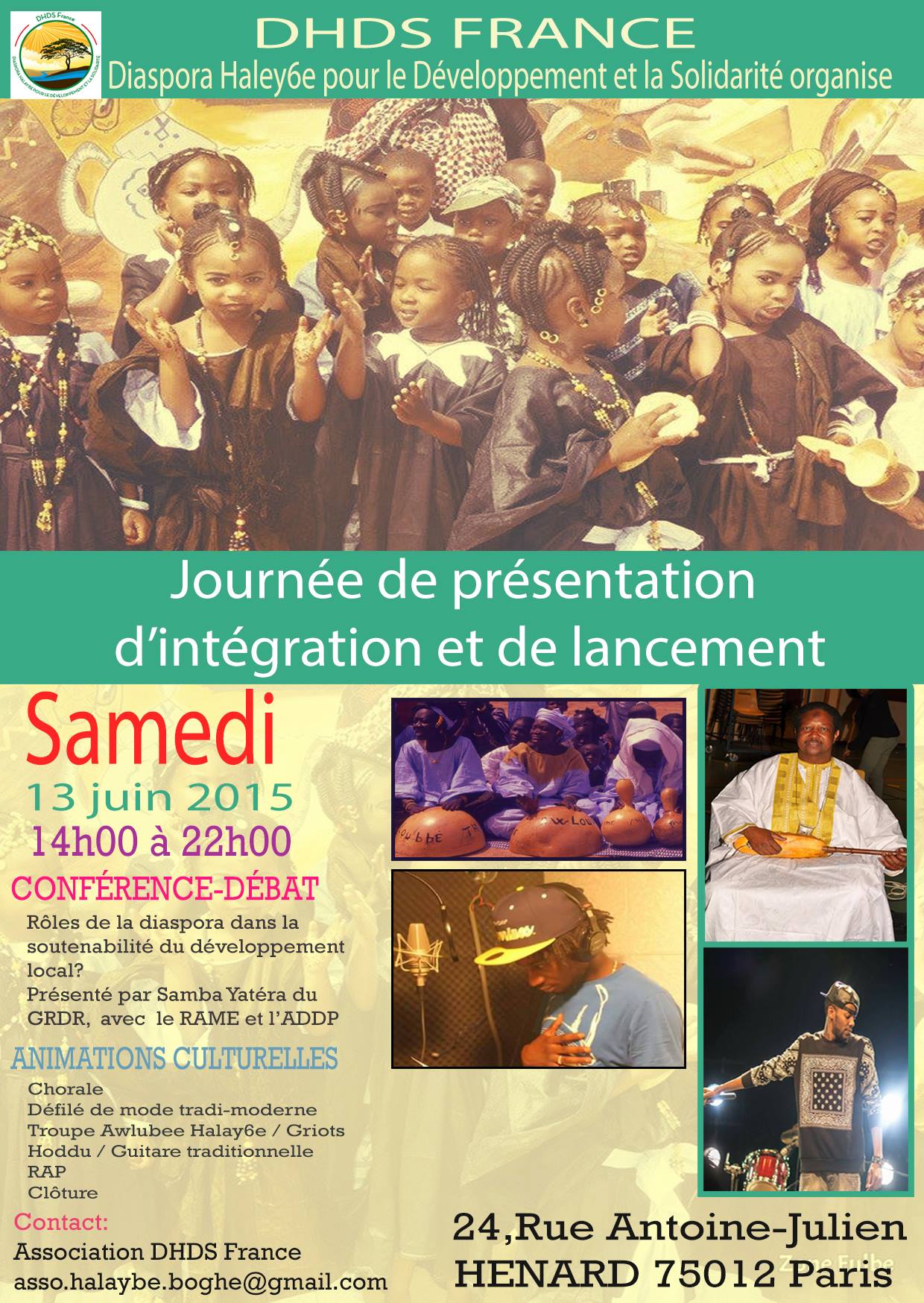 Communiqué de presse de la diaspora Halay6e en France
