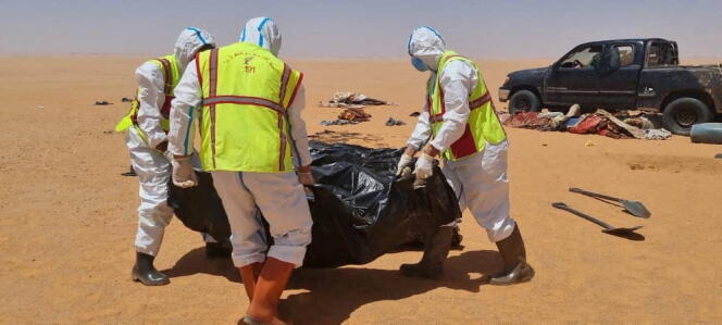 En Libye, une fosse commune avec au moins 65 corps de migrants a été découverte