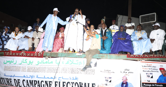 Le candidat Ba Mamadou Bocar lance sa campagne à partir de Nouakchott Le candidat Ba Mamadou Bocar lance sa campagne à partir de Nouakchott