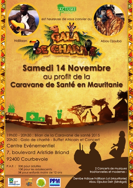 Abou Djouba DEH et Dembe NDIAYE NDillaan, 14 novembre à Courbevoie