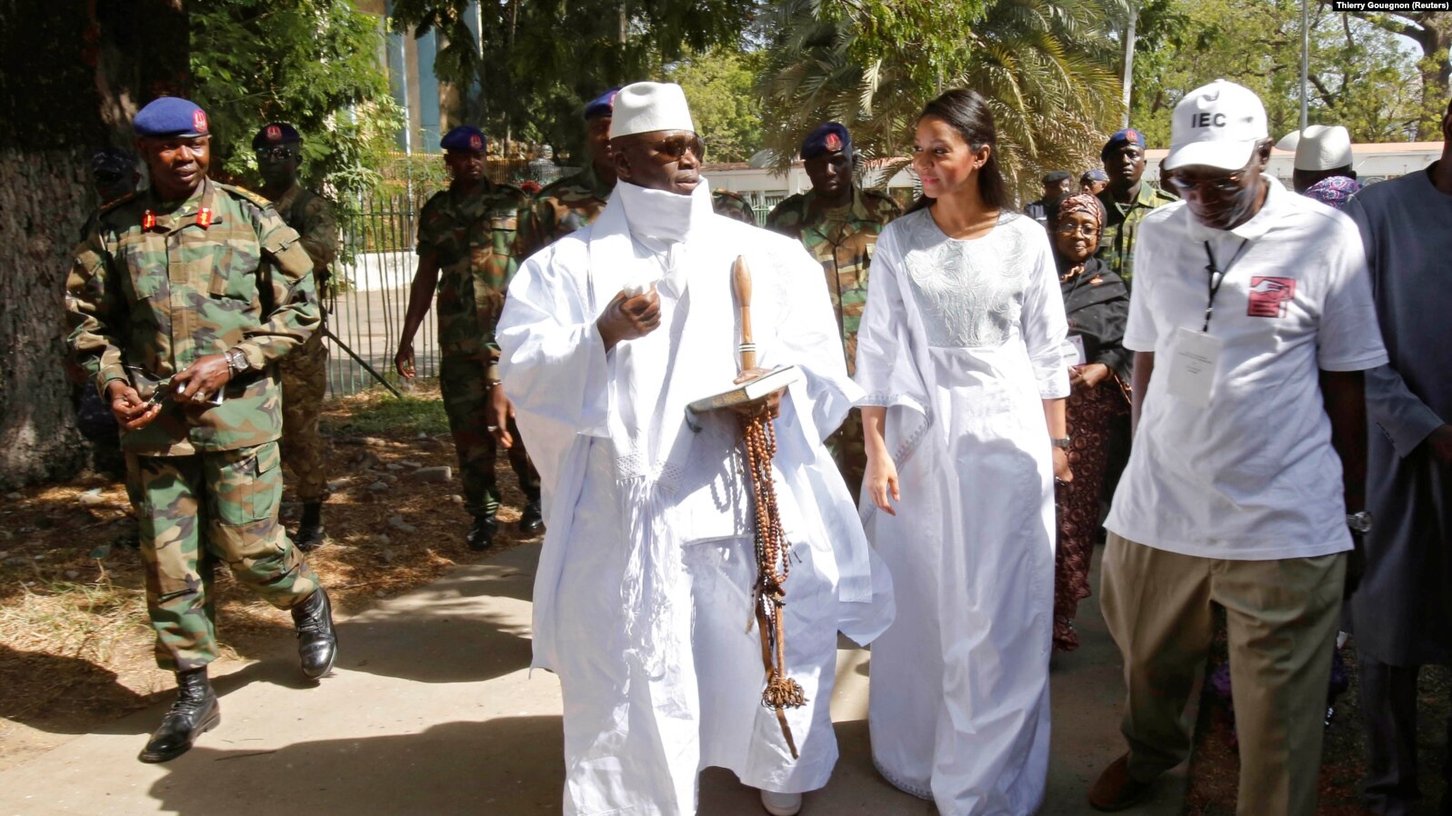 L'ex-dictateur gambien Yahya Jammeh "revient" L'ex-dictateur gambien Yahya Jammeh "revient"