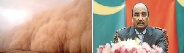 TENTATION D’UN TROISIEME MANDAT POUR ABDEL AZIZ : Avis de tempête de sable sur la  Mauritanie ! TENTATION D’UN TROISIEME MANDAT POUR ABDEL AZIZ : Avis de tempête de sable sur la  Mauritanie !