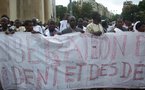 FNDD : Marche de protestation contre le coup d’Etat du 6/8/08 à Nouakchott