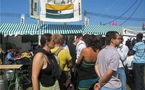 Le Stand des FLAM à la fête de l'huma : une affluence record.La Mauritanie des racistes et des putschistes dénoncée