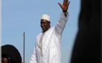Gambie: arrivée du président Barrow à Banjul en provenance du Sénégal Gambie: arrivée du président Barrow à Banjul en provenance du Sénégal