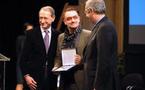 Bono "Homme de la paix 2008"