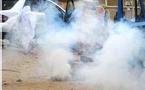 La police disperse, à coups de matraques, des manifestants du FNDD et du RFD