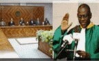 Le Président de la République préside la cérémonie de prestation de serment du nouveau président de la cour suprême.