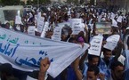 Marche contre l’occupation de la mosquée Al Aqsa par larmée israélienne