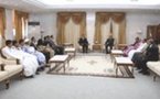 Le Président de la République reçoit le bureau du syndicat des journalistes mauritaniens