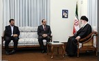 Le Président Aziz s'entretient avec le Guide de la révolution islamique iranienne