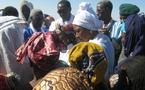 Une délégation de la commission africaine des Droits de l’Homme visite des sites de rapatriés