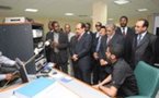Le président de la république en visite inopinée à la Télévision de Mauritanie