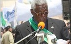 Le Maire de Nouadhibou prononce son discours devant le Premier ministre en français