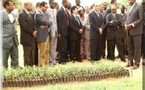 Le président Ould Abdel Aziz lance le défi d'une forêt autour de Nouakchott pour contrecarrer l’avancée du désert.