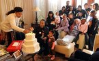 Fête intime et "journée internationale" pour le 92e anniversaire de Mandela