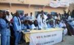 Allocution du Président  en exercice du Front pour la Lutte contre l’Esclavage, le Racisme et l’Exclusion en Mauritanie : Biram Dah ABEID, Président de IRA-Mauritanie. (photos)