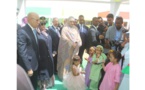 Mauritanie - Le Président de la République visite l’école maternelle publique du quartier Ain Talh (Teyarett)