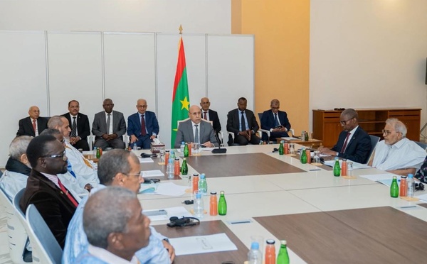 Dialogue national : L’opposition se dit satisfaite de la rencontre avec Ghazwani mais reste vigilante